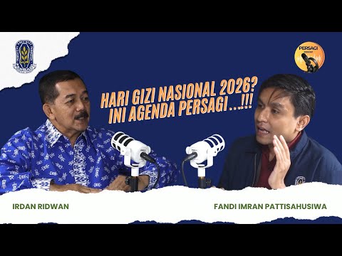 Hari Gizi Nasional 2026?? Ini Agenda PERSAGI Kabupaten Lamongan!!! | PERSAGI Kabupaten Lamongan PODCAST Eps. 16